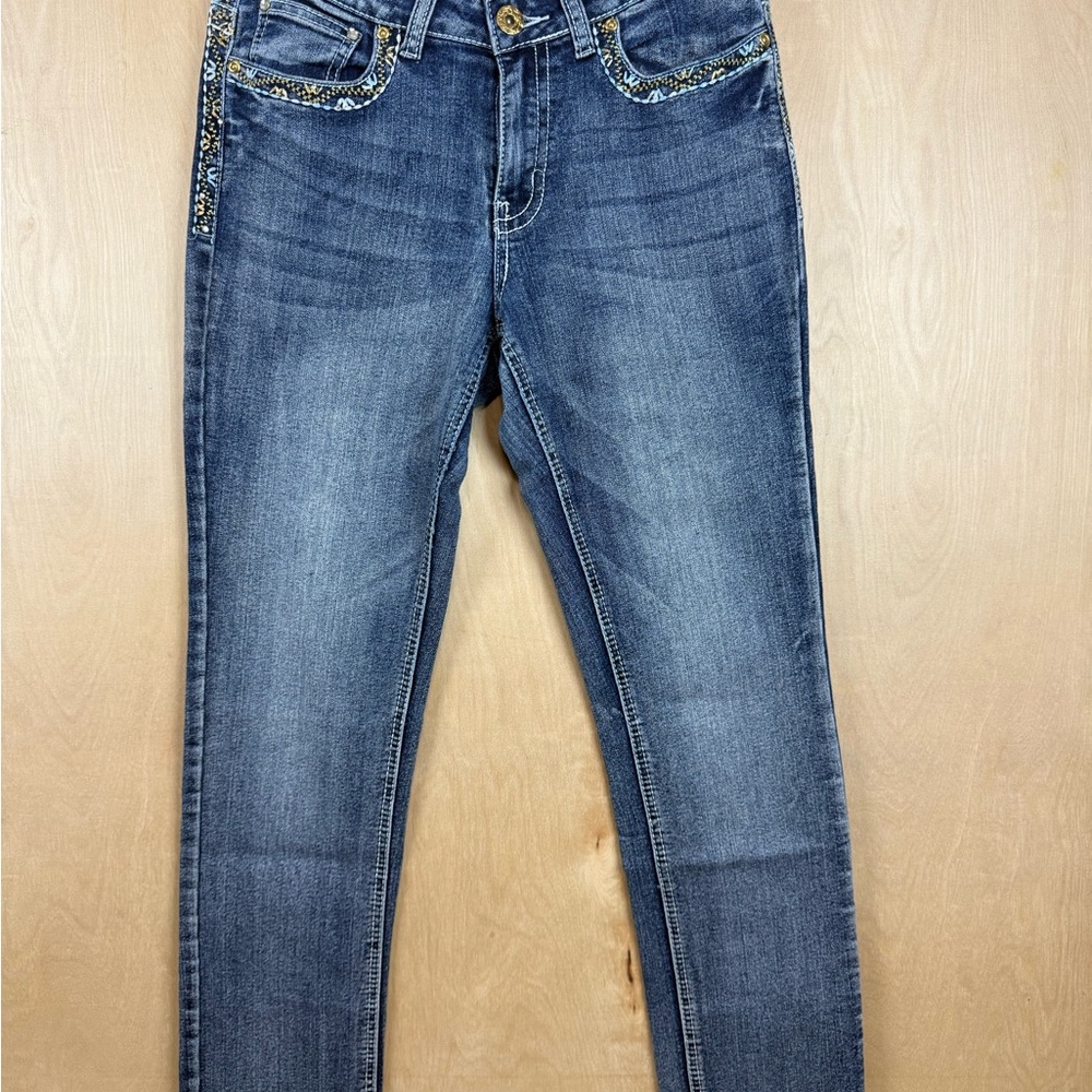 Cato Women's Dark Blue Skinny Jeans